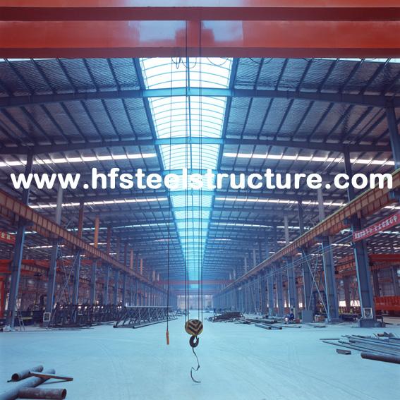 Arch Style Commercial Steel Buildings,Cold Rolled Steel Lightweight Portal Frame Buildings 17